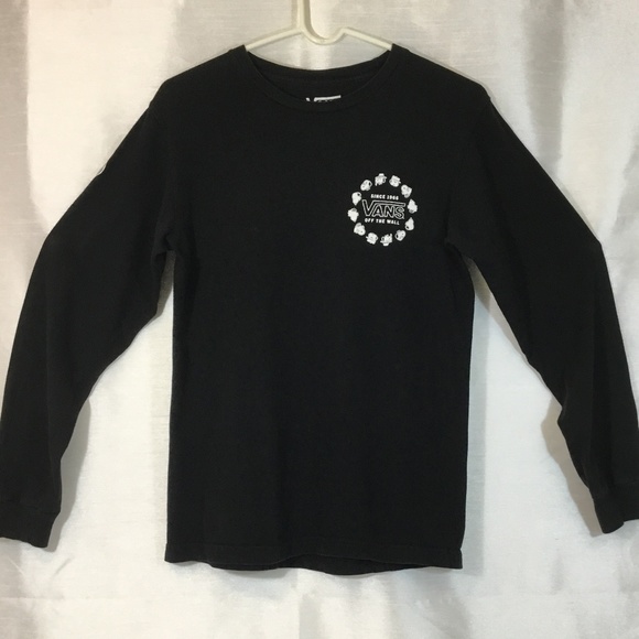 vans peanuts long sleeve